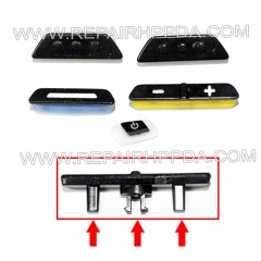 Middle Cover with Side Button Replacement for Zebra Motorola TC51 TC510K TC56 