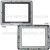 Front Cover Replacement for Intermec CV61